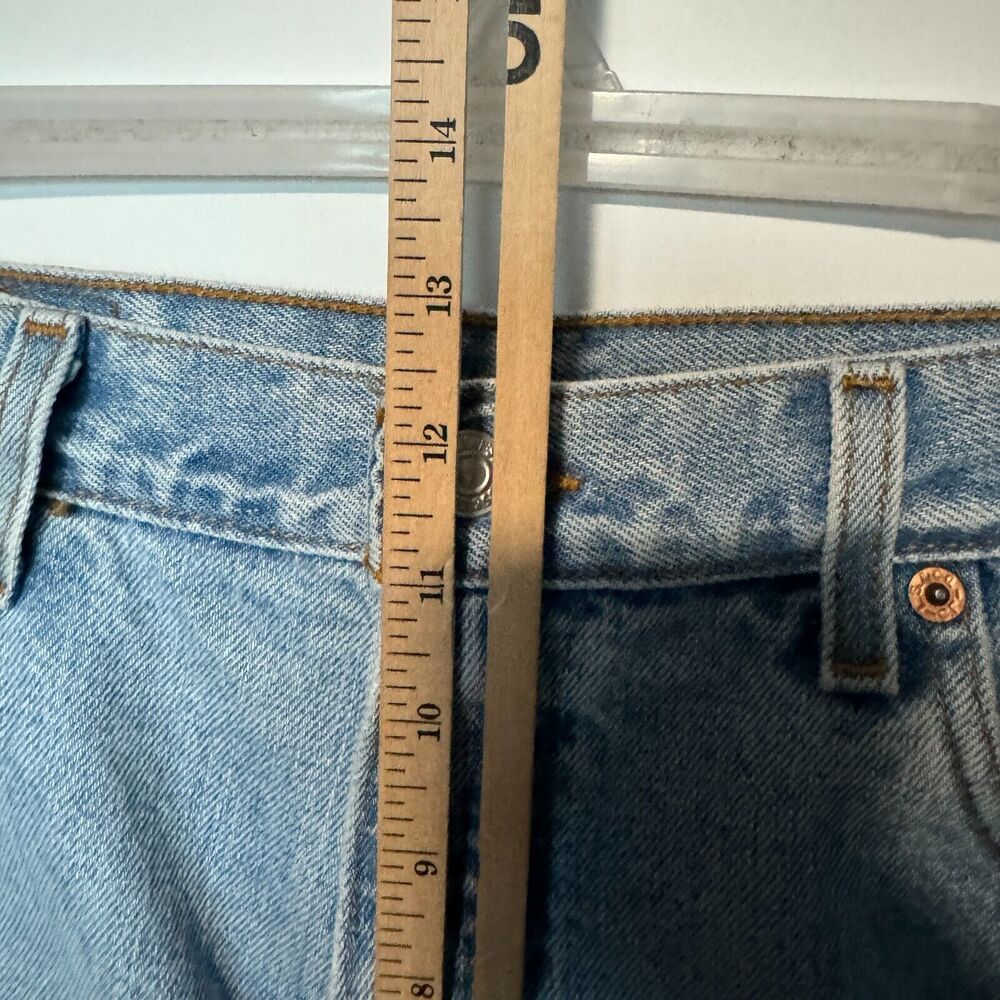 Vintage Levis Jeans Mens 36 Blue Denim 550 90s Y2K Relaxed Straight Skate 36x30 - Picture 10 of 14